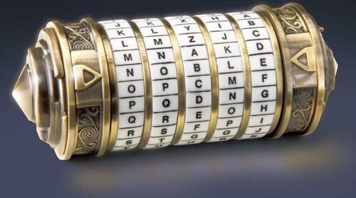 Réplica Mini Cryptex - El Código da Vinci