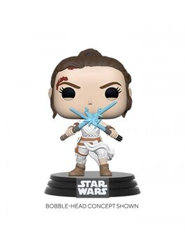 Funko POP! Rey con 2 Sables Lser 434 - Star Wars