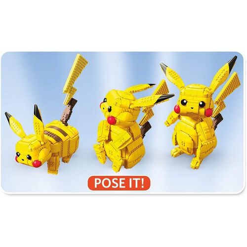 Kit de Construcción Pikachu JUMBO Pokemon - 806 Piezas