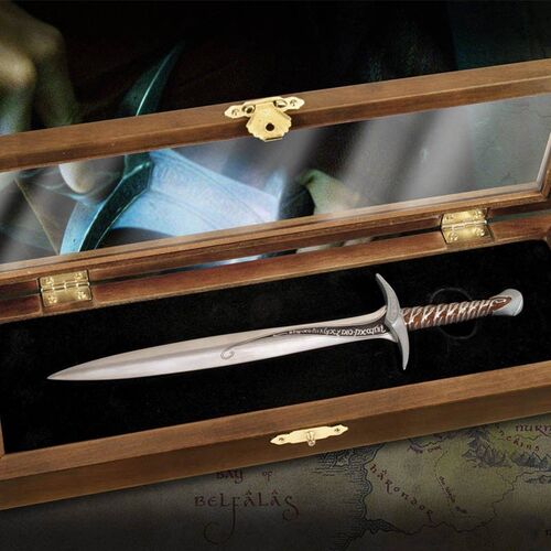 Abrecartas Replica Espada Sting El Señor de los Anillos - 19 cm - Metal