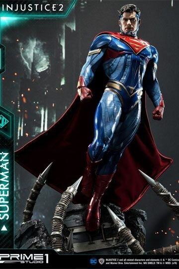 Estatua Superman Injustice 2 - 74 cm -Poliresina - Prime1 Studios