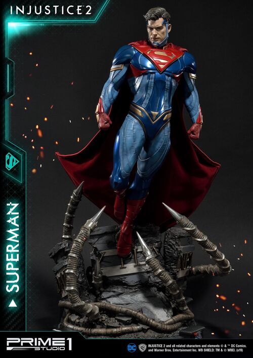Estatua Superman Injustice 2 - 74 cm -Poliresina - Prime1 Studios