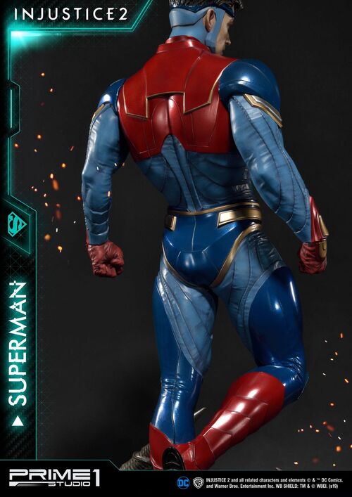 Estatua Superman Injustice 2 - 74 cm -Poliresina - Prime1 Studios