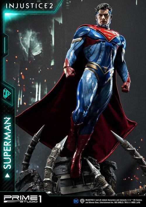 Estatua Superman Injustice 2 - 74 cm -Poliresina - Prime1 Studios