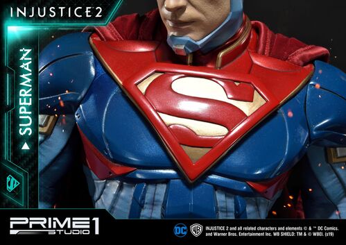 Estatua Superman Injustice 2 - 74 cm -Poliresina - Prime1 Studios