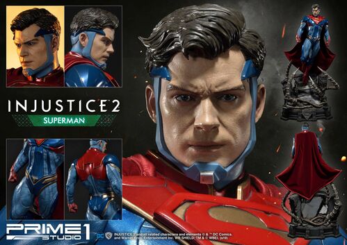 Estatua Superman Injustice 2 - 74 cm -Poliresina - Prime1 Studios