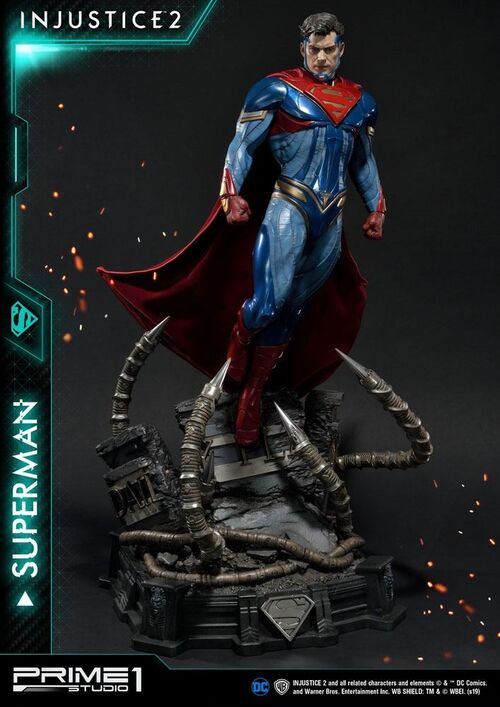 Estatua Superman Injustice 2 - 74 cm -Poliresina - Prime1 Studios