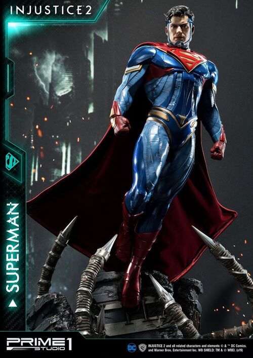 Estatua Superman Injustice 2 - 74 cm -Poliresina - Prime1 Studios