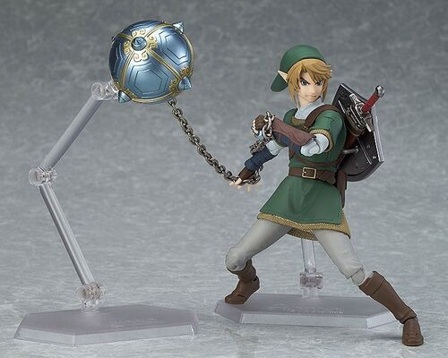 Figura Link Zelda Twilight Princess - 14 cm - PVC - Deluxe DX