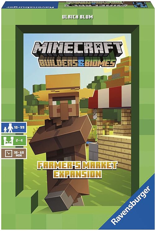 Minecraft Expansin del Juego de Mesa Builders & Biomes: Farmers Mark