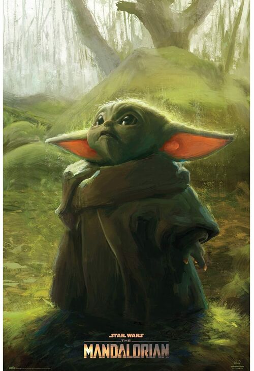 Poster Star Wars The Mandalorian The Child Art 5