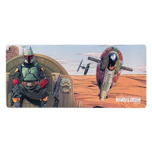 Alfombrilla Raton Xl Star Wars The Mandalorian Boba Fett