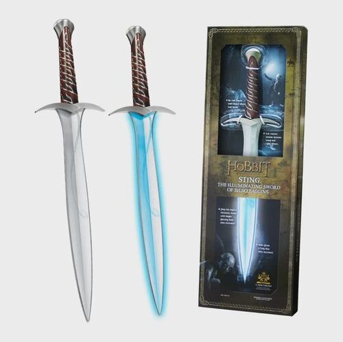Réplica Dardo Espada de Bilbo Bolson con Luz 55 cm - El Hobbit Un Viaje Inesperado
