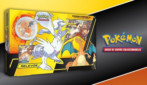 Caja Coleccion Figura Reshiram Charizard GX