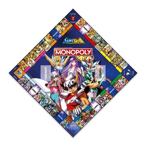 Juego De Mesa Monopoly Saint Seiya