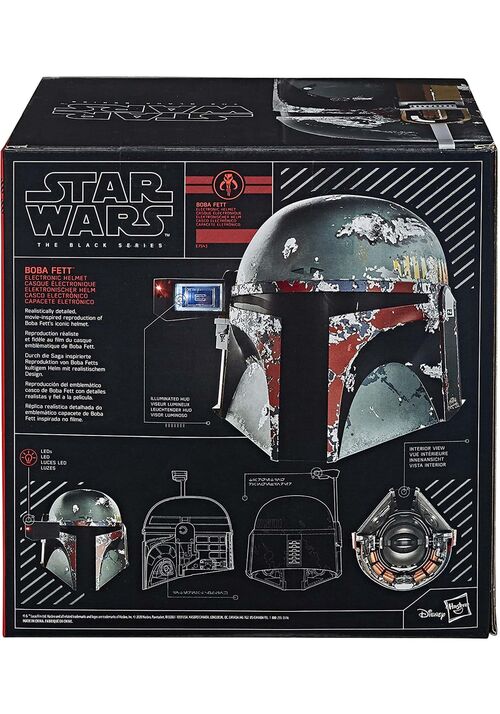 Réplica Casco Bobba Fett Black Series Star Wars