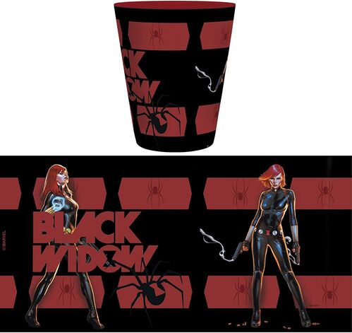 MARVEL - taza - 250 ml - Black Widow - box x2