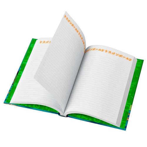 Libreta Dragon Ball Namek Batalla Final con luz