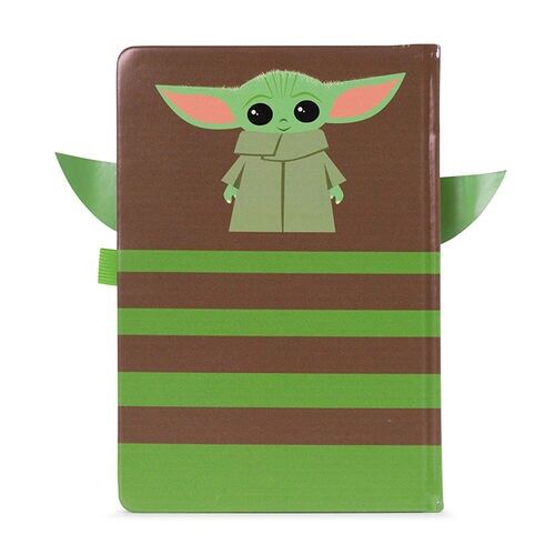 Cuaderno A5 premium The Mandalorian I'm All Ears Color Verde