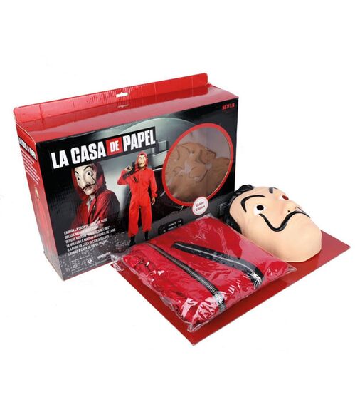 Disfraz Deluxe Mono Rojo La Casa De Papel