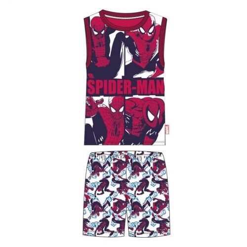 Pijama Corto Single Jersey Spiderman