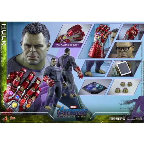 Figura Hot Toy Hulk Guantelete