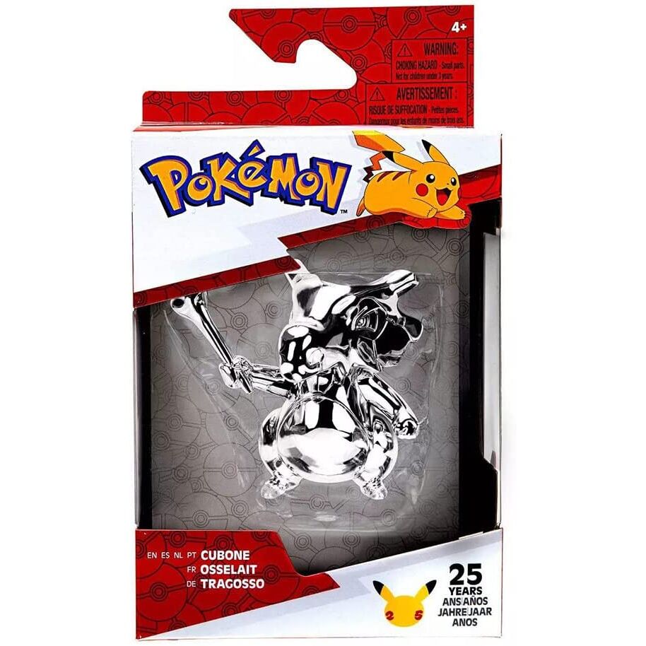 Figura Cubone Silver 8cm - Pokemon