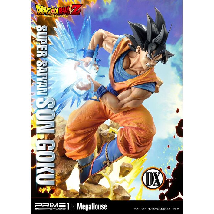 Dragon Ball Z Estatua Super Saiyan Son Goku Deluxe Version 64 cm