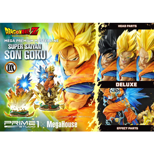 Dragon Ball Z Estatua Super Saiyan Son Goku Deluxe Version 64 cm