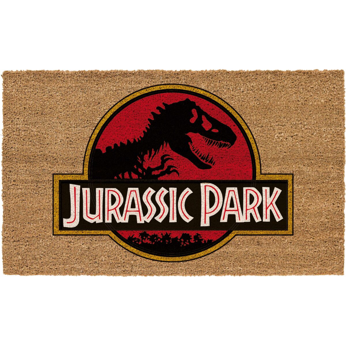 Felpudo 60X40 Logo Jurassic Park