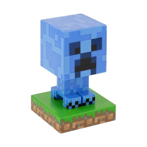Lámpara Charged Creeper Icon - Minecraft