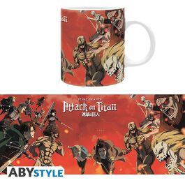 Taza Attack On Titan 320 Ml - Battle Scene Season 4 Taza Attack On Titan 320 Ml - Battle Scene Season 4