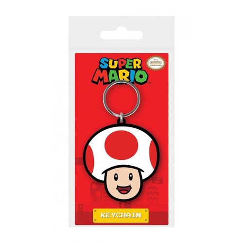 Llavero de Goma Toad - Mario