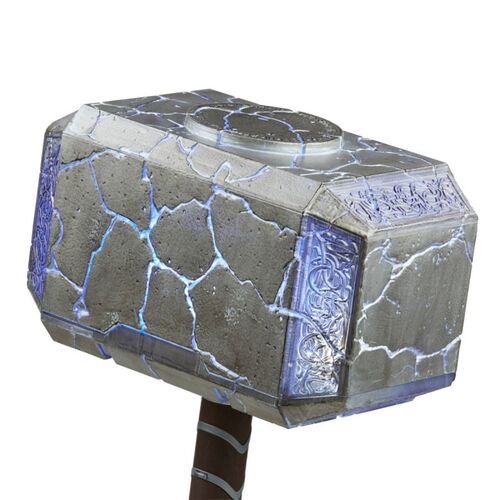 Replica Mjolnir Martillo Electronico Premium Mighty Thor - Marvel Legends