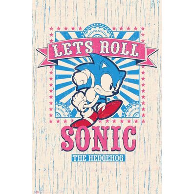 Poster Sonic LetS Roll 5