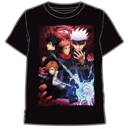 Camiseta Jujutsu Kaisen Satoru y Estudiantes
