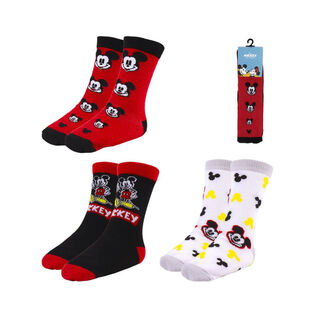 Pack Calcetines 3 Piezas Mickey 27/30 Pack Calcetines 3 Piezas Mickey 27/30