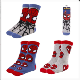 Pack Calcetines 3 Piezas Spiderman 31/34