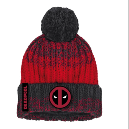 Gorro Tricot Pompom Deadpool Gorro Tricot Pompom Deadpool