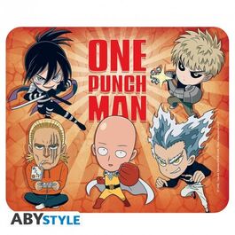 One Punch Man - Fleble Alfombrilla - Saitama & Co