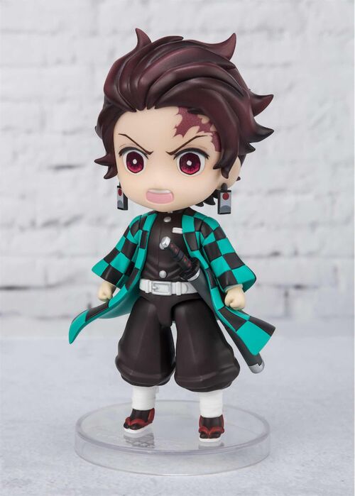 Figura Figuarts Mini Tanjiro Kamado Water Breathing Demon Slayer Kimetsu no Yaiba 9cm