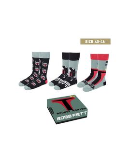 Calcetines Star Wars Boba Fett 3 piezas Calcetines Star Wars Boba Fett 3 piezas