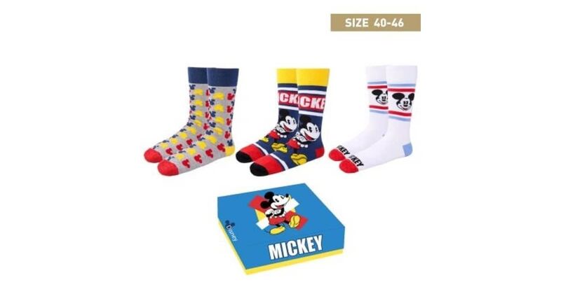 Calcetines Mickey 3 piezas