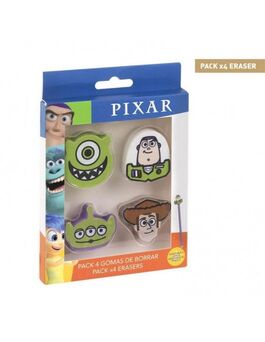 Gomas Disney Pixar de borrar