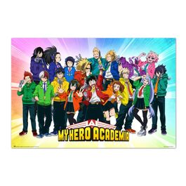 Poster My Hero Academia Hero Fes.