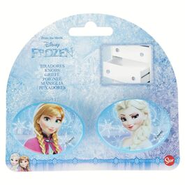 Set 2 Tiradores Ovales Plástico 6Cm - Frozen Set 2 Tiradores Ovales Plástico 6Cm - Frozen