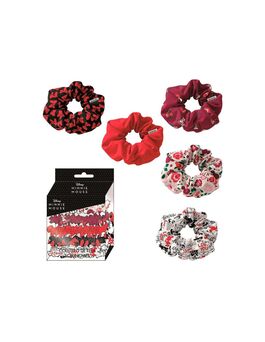 Accesorios Pelo Coletero De Tela 5 Piezas Minnie