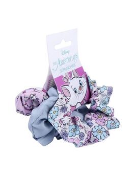 Accesorios Pelo Coletero De Tela 3 Piezas Disney Marie