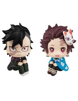 Figura Tanjiro Kamado and Genya Lookup 11cm - Demon Slayer
