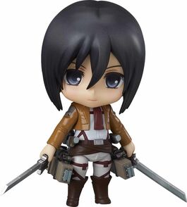 Mikasa Ackerman Figura 10 Cm Attack On The Titan Nendoroid Mikasa Ackerman Figura 10 Cm Attack On The Titan Nendoroid